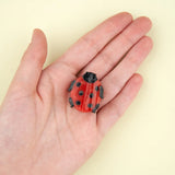Ladybird | Mini Hair Claw