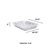 Splatter Enamelware Large Open Roaster