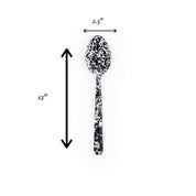 Splatter Enamelware Large Serving Spoon