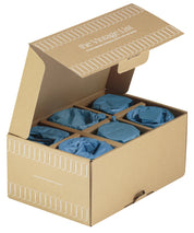 Crystal Wine Glass with Lens Design (set of 6)