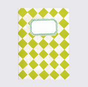 Chequered Sketch/Notebook A5 (various colours)