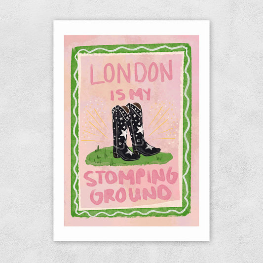 London Is My Stomping Ground by Illustrated by Weezy