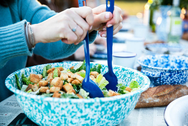 Splatter Enamelware Medium Basin