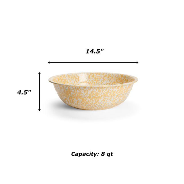 Splatter Enamelware Medium Basin