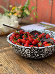Splatter Enamelware Medium Basin