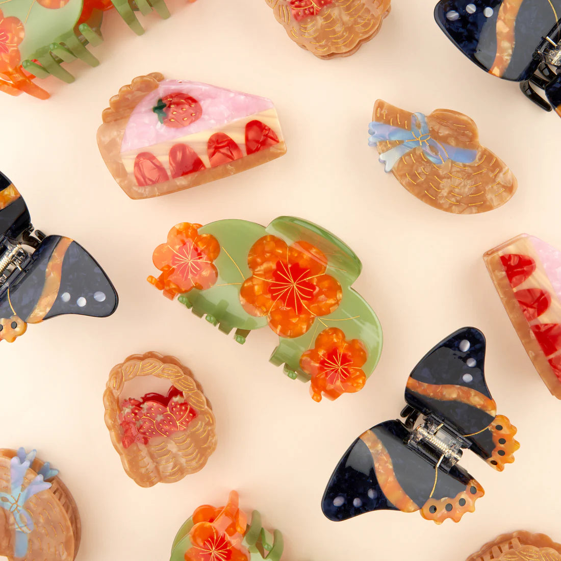 Coucou Suzette | Nasturtium Hair Claw