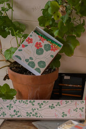 Nasturtium Matches | Square Safety Matches