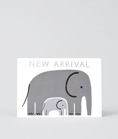 New Arrival Baby Elephant Card