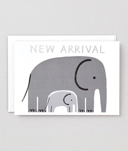 New Arrival Baby Elephant Card