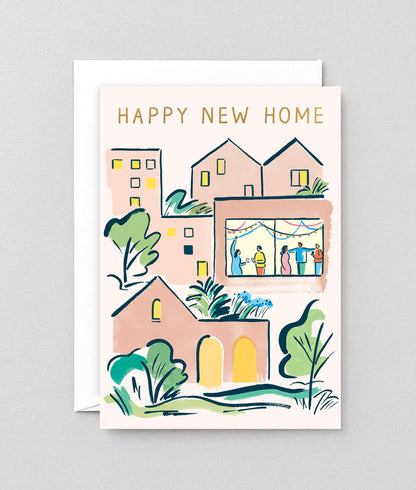 Happy New Home Housewarming Card