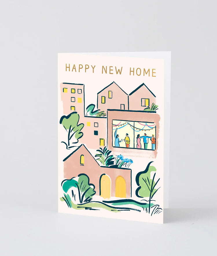 Happy New Home Housewarming Card