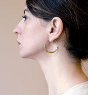 Ninkari Gold Plated Hoops