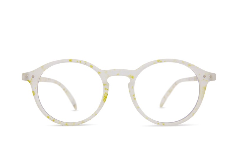 The Every Space adult Blue Light Glasses in Oily White style #D protective screen glasses by Izipizi