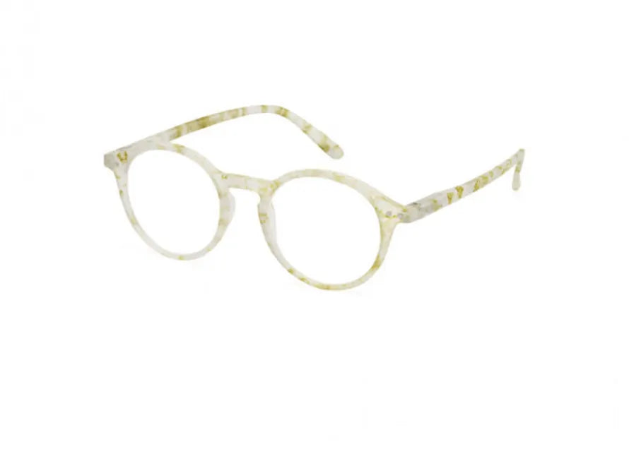 Reading Glasses 'Oily White' #D