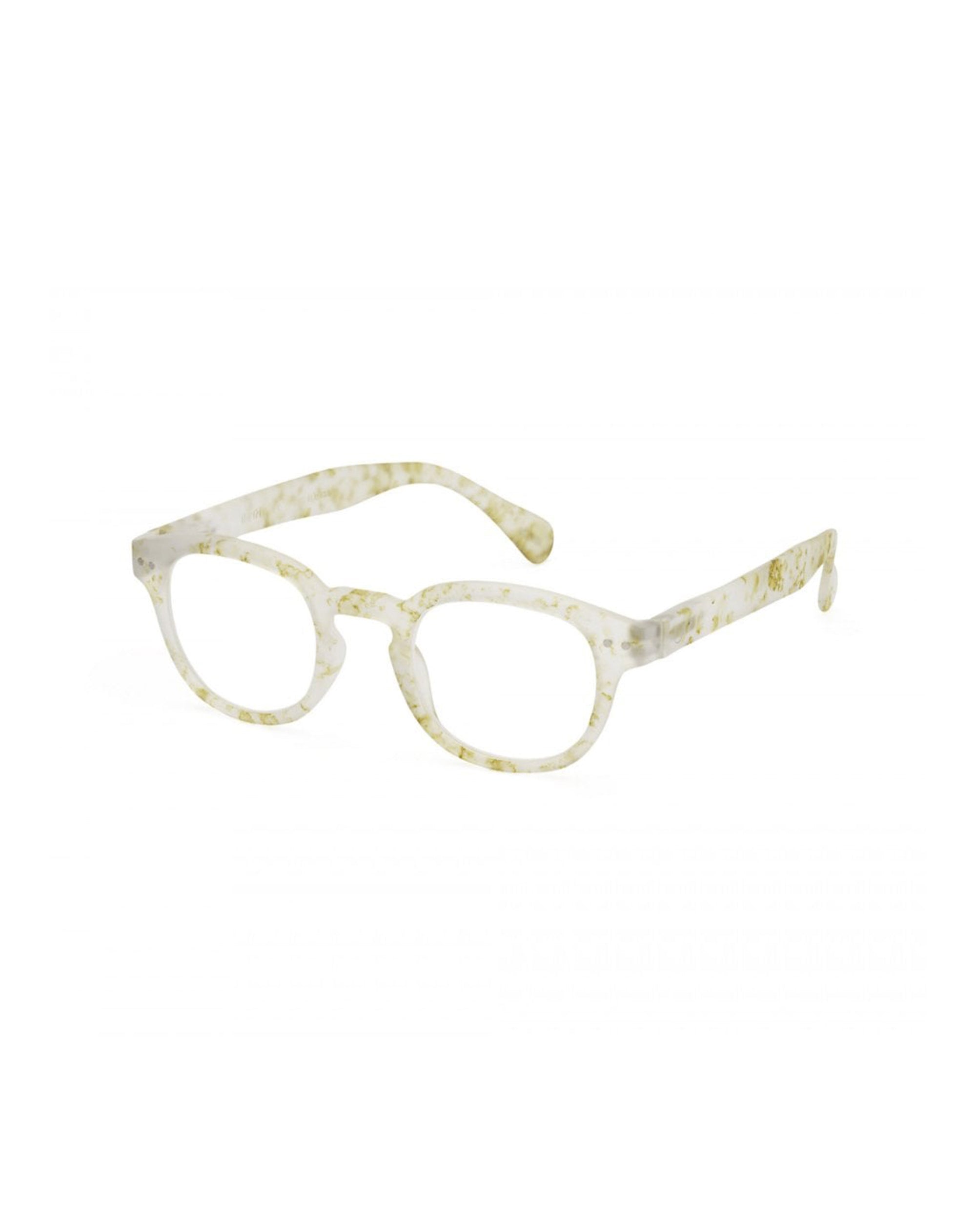Reading Glasses 'Oily White' #C