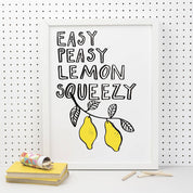 12 Easy Peasy Lemon Squeezy Print
