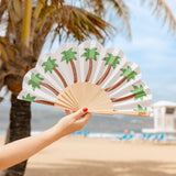 Coucou Suzette | Hand Fan | Palm Trees