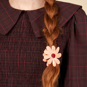Coucou Suzette | Pink Flower Hair Claw
