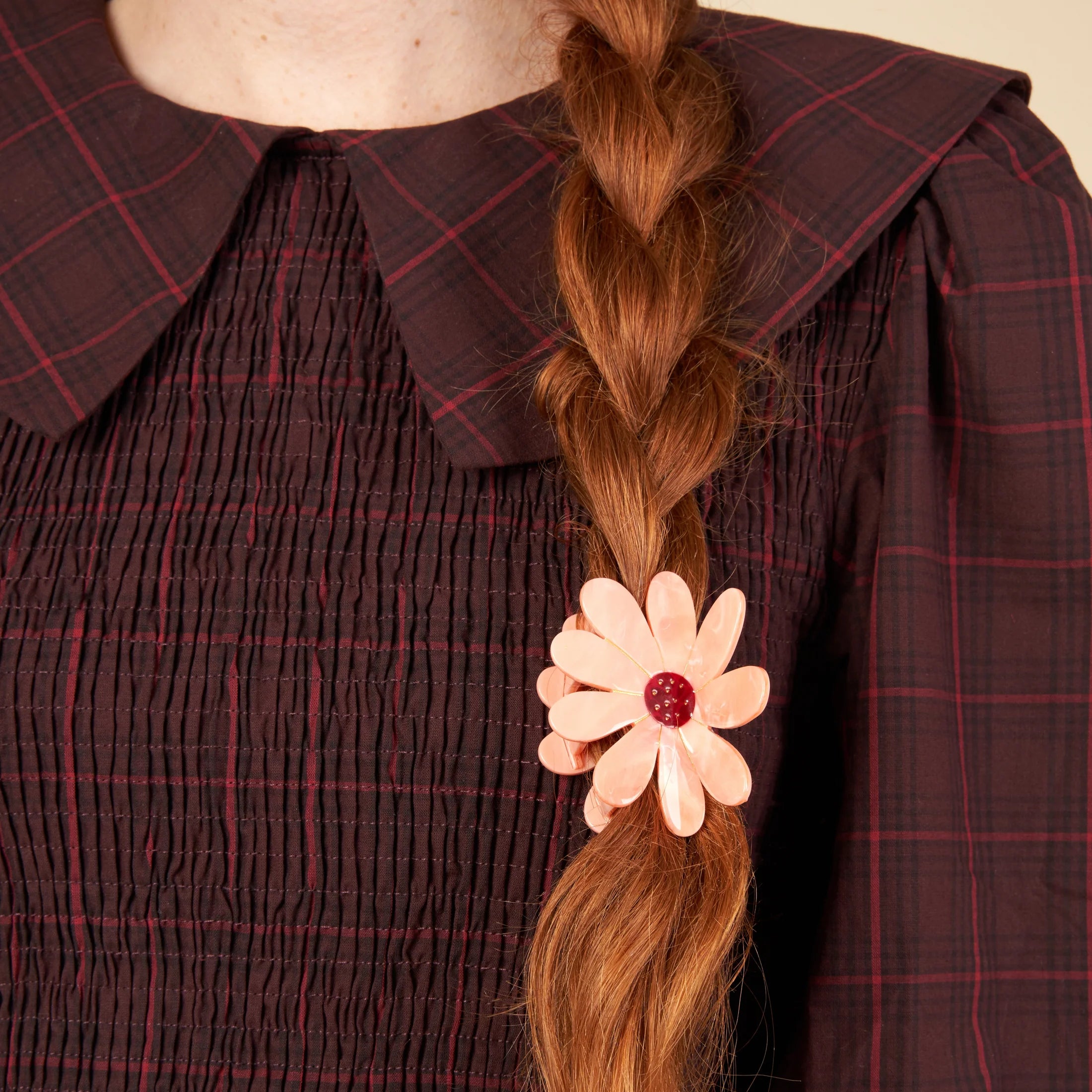 Coucou Suzette | Pink Flower Hair Claw
