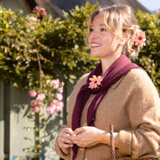 Coucou Suzette | Pink Flower Hair Claw
