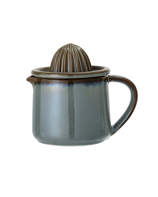 Pixie Lemon Juicer Jug in Green Stoneware