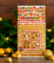 Gingerbread Popcorn Shed