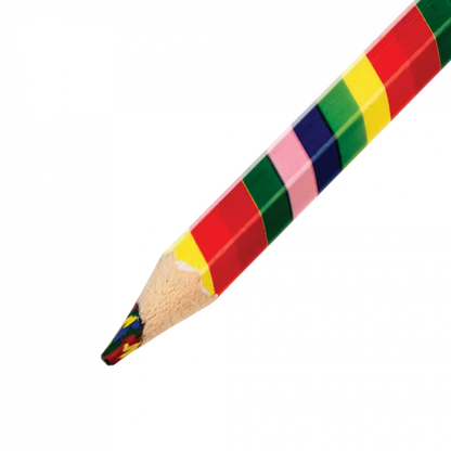 Jumbo multi-colour core rainbow pencil