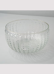 Ruffle Glass Lines | Large Bowl