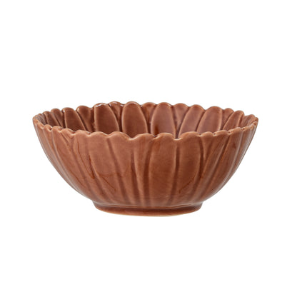 Savanna bowl brown stoneware