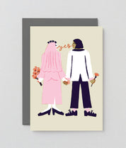 Say "Yes" Wedding Greeting Card