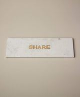 Verona Marble "Share" Board