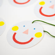 Smiley Faced GIft Tags