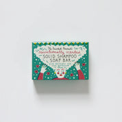 The Every Space sensationally scented Solid Shampoo Soap bar with lavender and rose geranium by The Printed Peanut