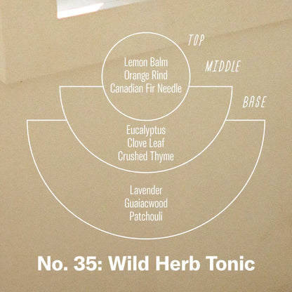 Soy Candle Wild Herb Tonic