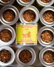 Goat Rodeo Goods Spicy Disco Mix, tin of mixed spice blend