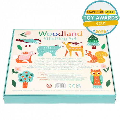 Learn To Stitch Activity Set - Woodland