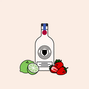 Strawberry Daiquiri - Premixed Cocktails 100ml