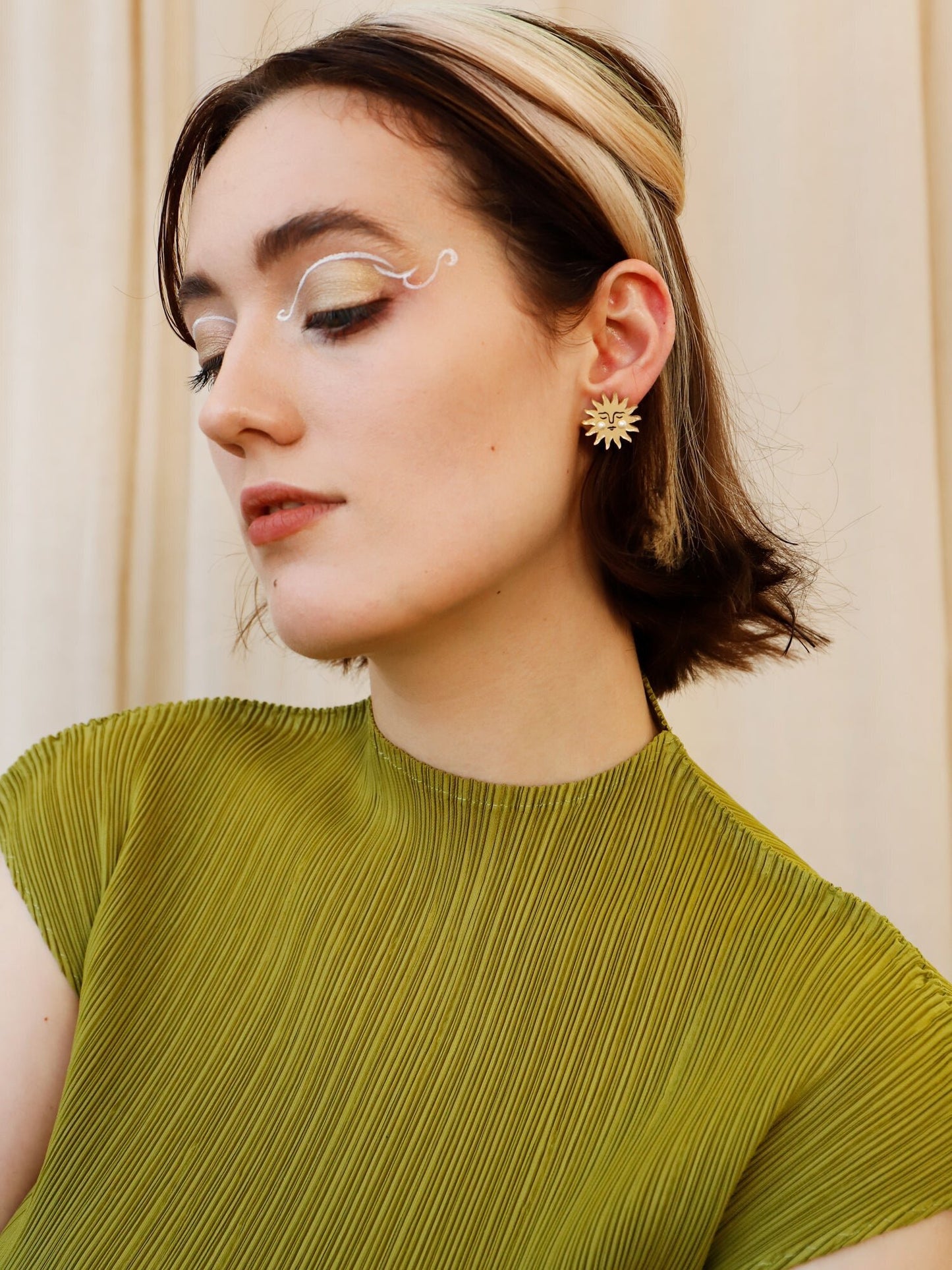 Sun Stud Earrings