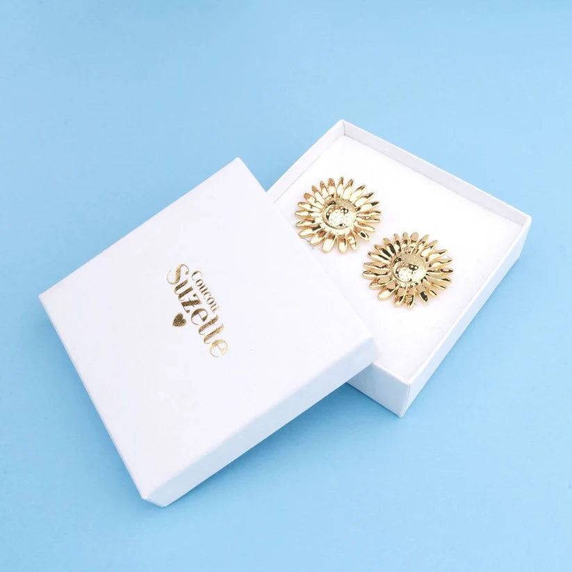 Sunflower Earrings