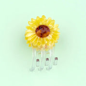 Sunflower Mini Hair Claw