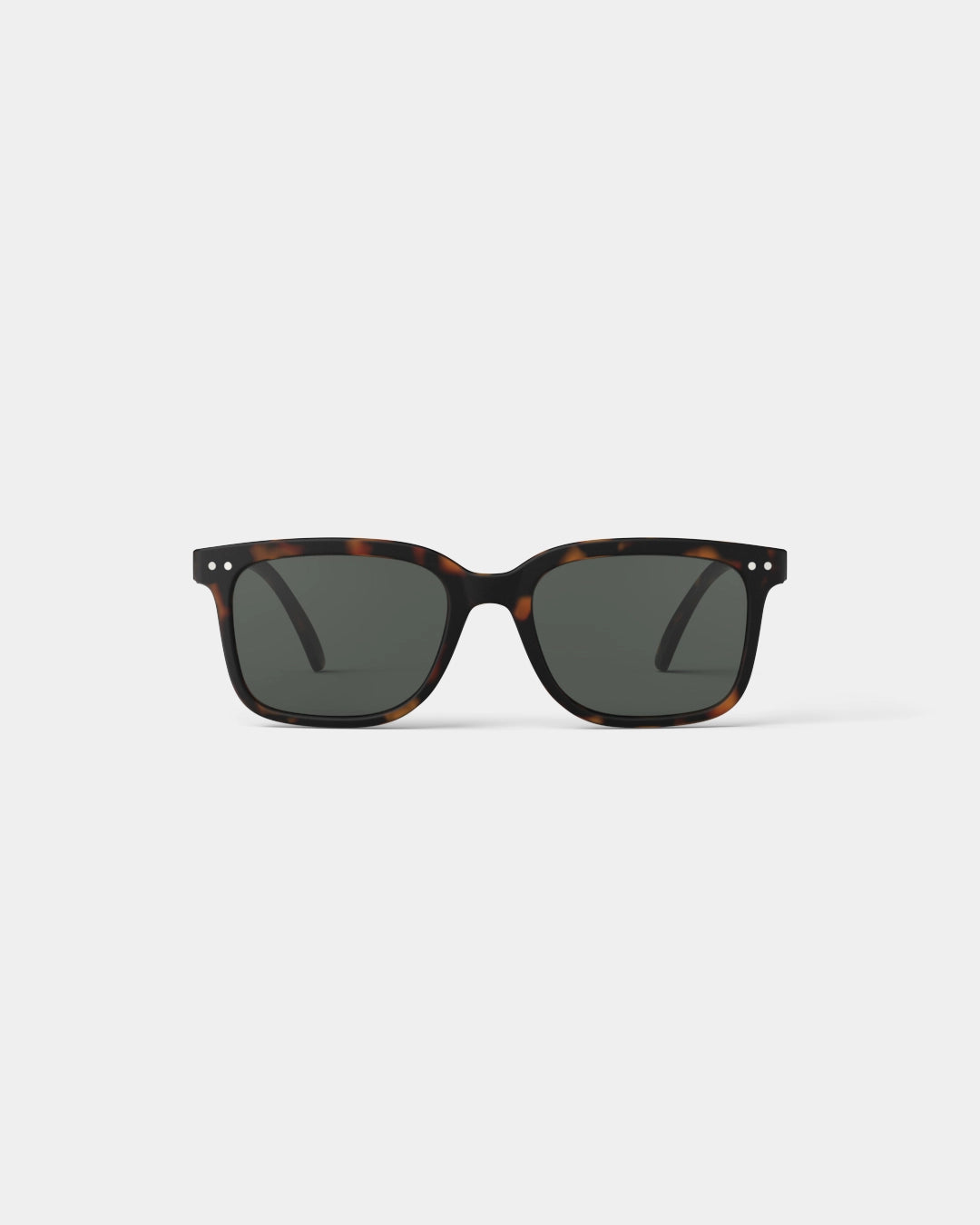 Sunglasses ‘Tortoise’ #L green lenses