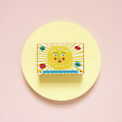 The Every Space You Are My Sunshine natural soap bar with orange and grapefruit by The Printed Peanut