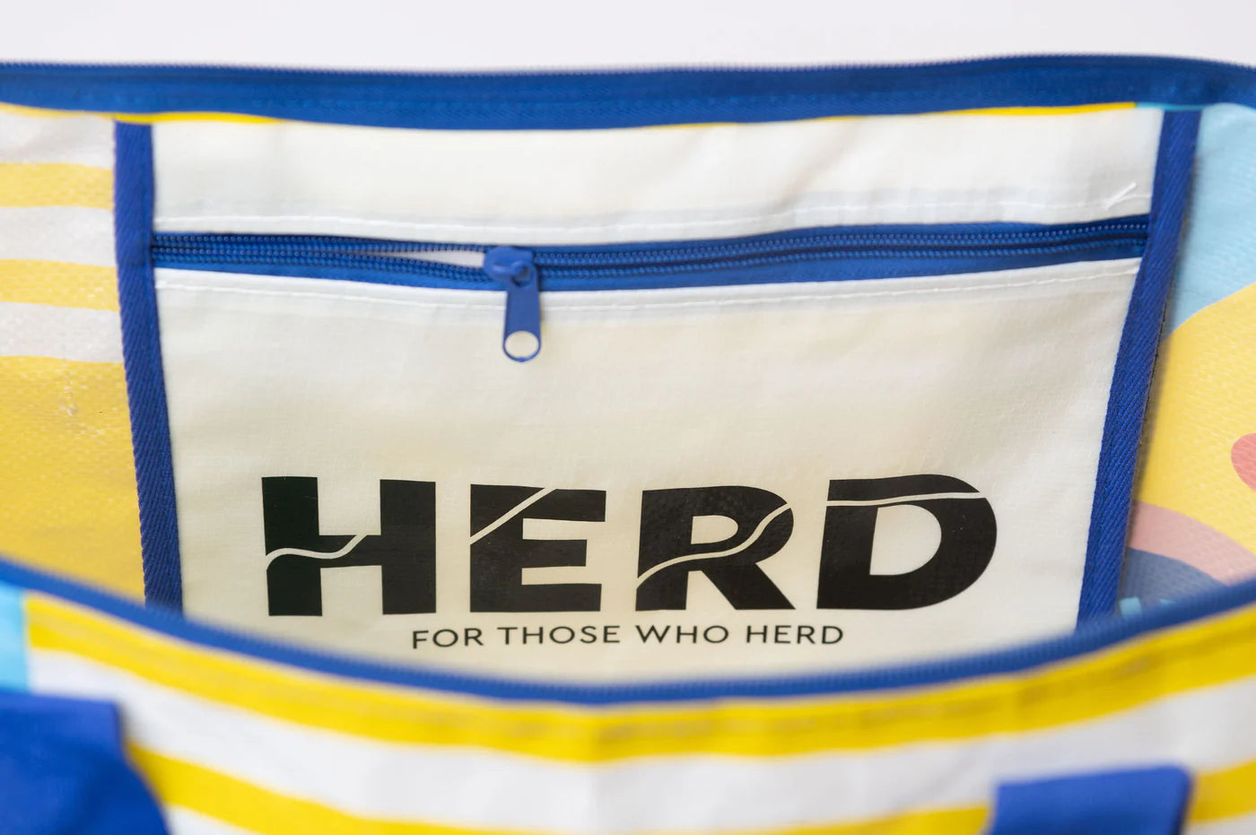 The Swimmer Medium Zip Tote Bag