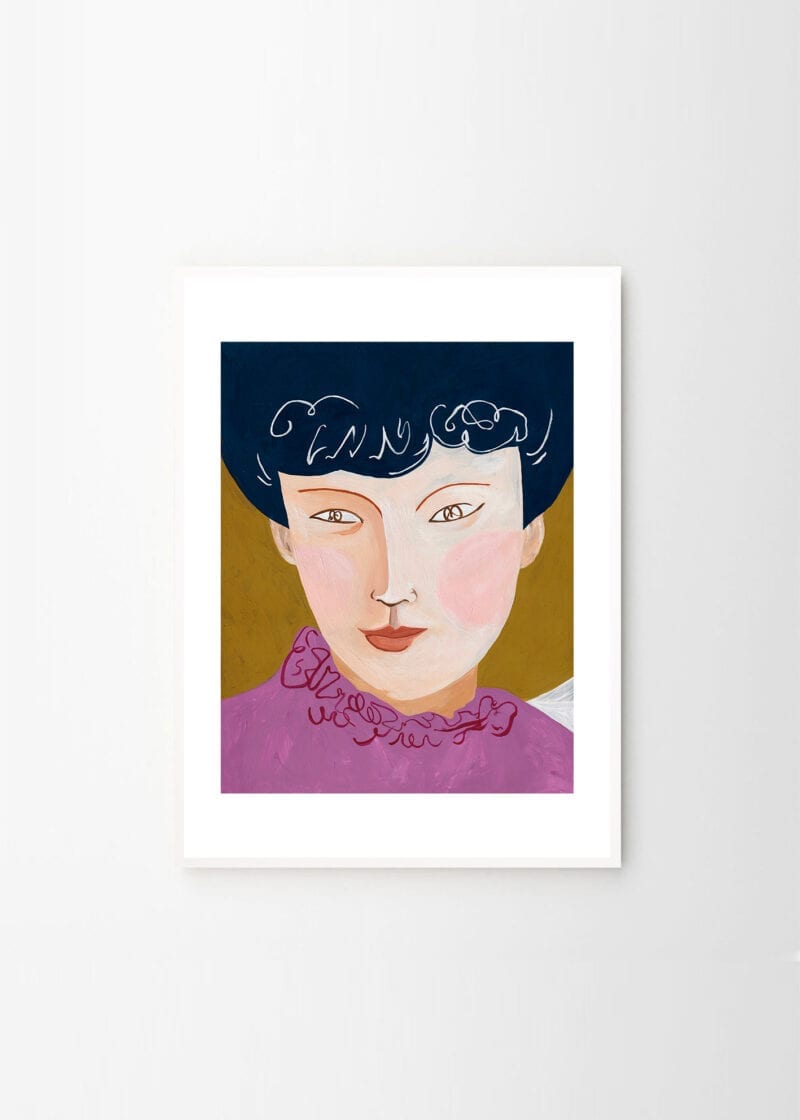 Taiwanese Lady in 1950s Paris by Jaron Su