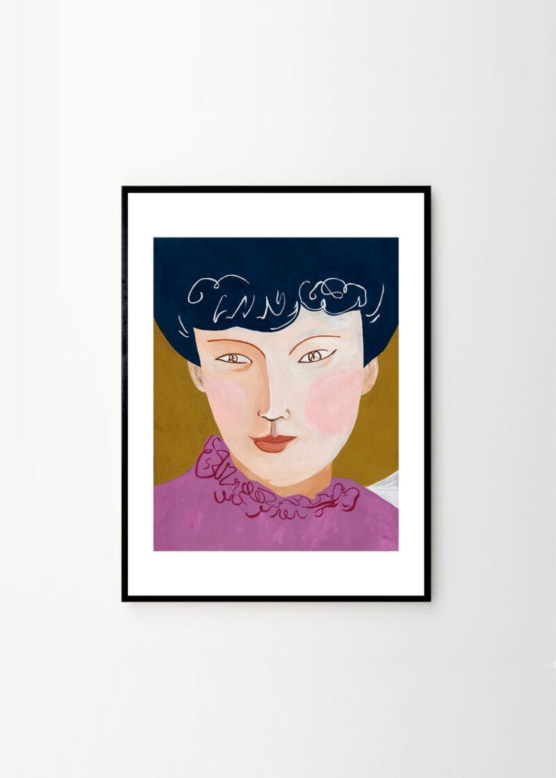 Taiwanese Lady in 1950s Paris by Jaron Su