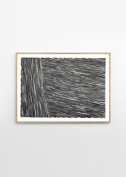 The Line No.02 Print - Framed