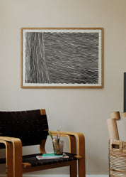 The Line No.02 Print - Framed