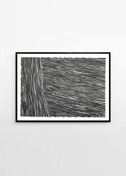 The Line No.02 Print - Framed