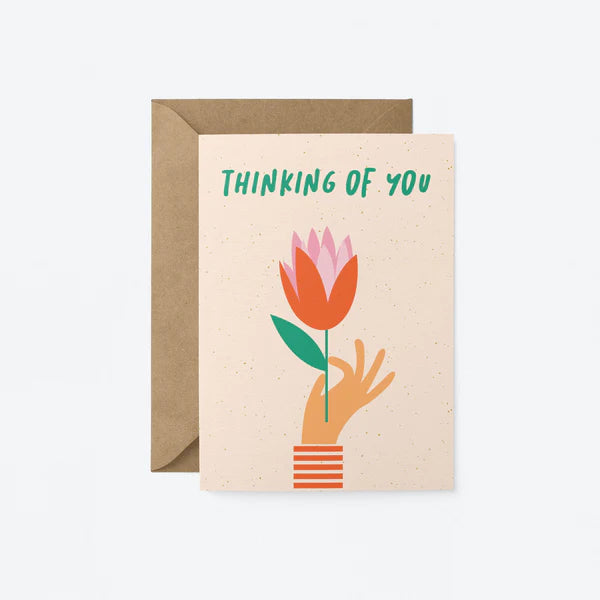 "Thinking of You" Greeting Card