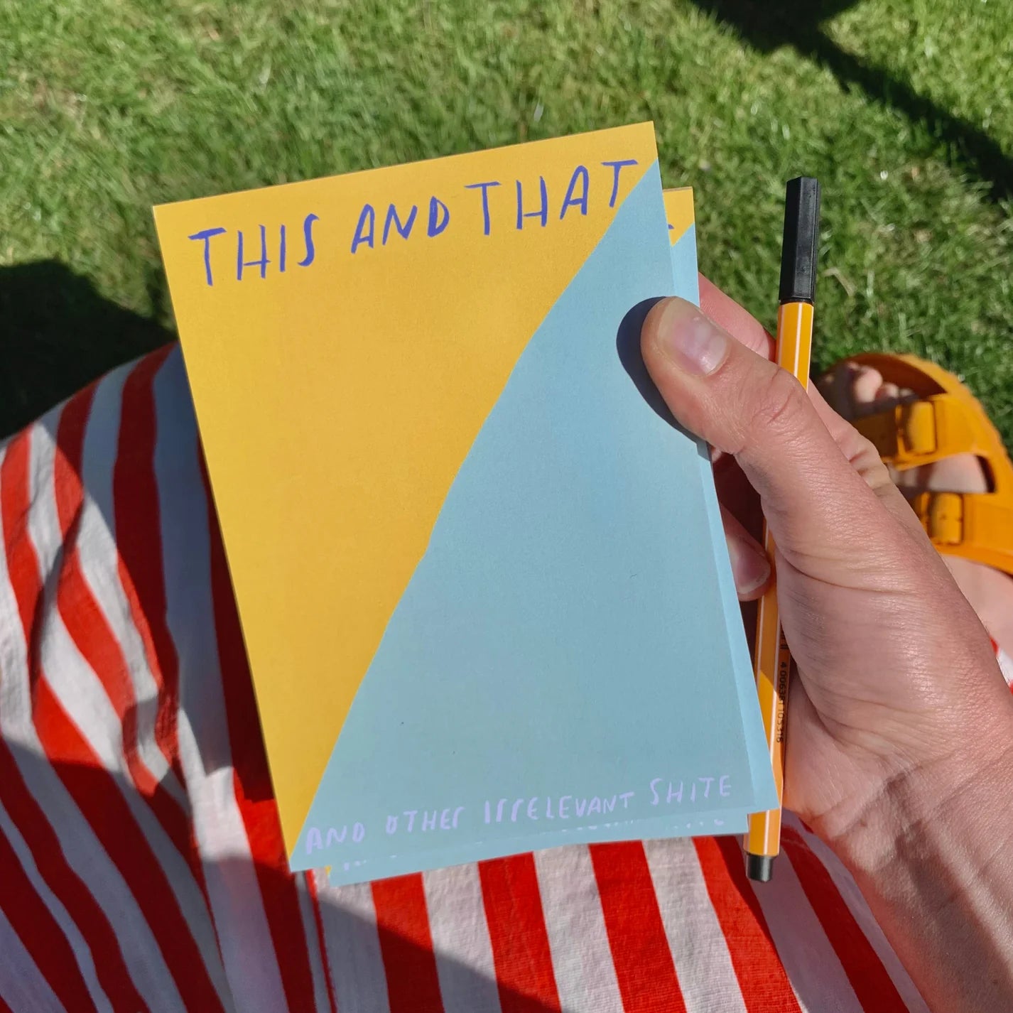 Desk Jotter | This And That and Other Irrelevant Shite